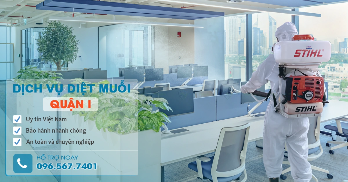 Dịch vụ phun thuốc diệt muỗi tại quận 1