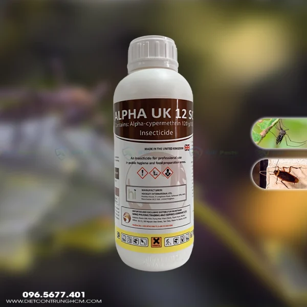 Alpha UK 12SC Thuốc diệt muỗi, gián và các loại côn trùng
