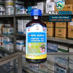 Cyper Super 600EC - Thuốc diệt muỗi hạ gục nhanh