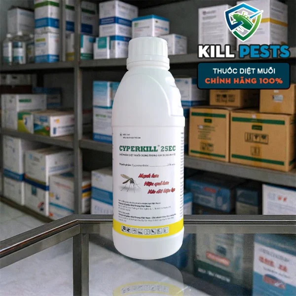 Cyperkill 25EC thuốc diệt muỗi, côn trùng VFC