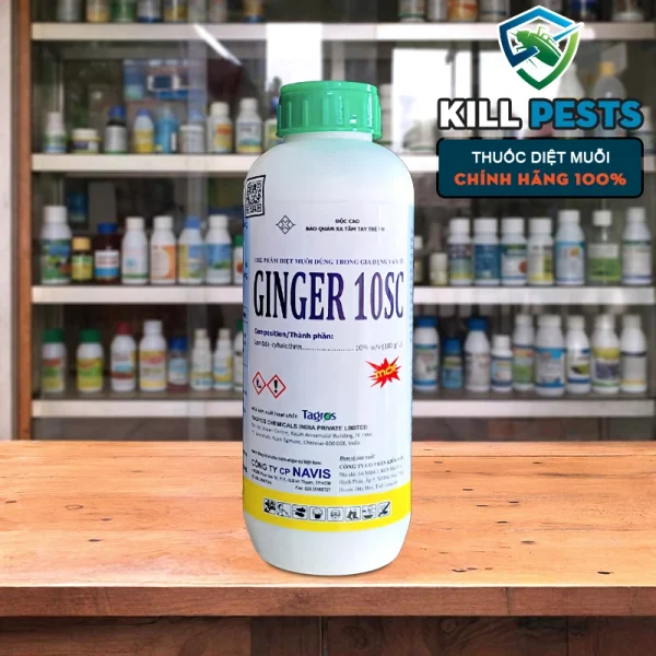 Ginger 10SC thuốc diệt muỗi, côn trùng Ấn Độ