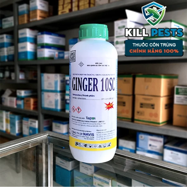 Ginger 10SC - Thuốc diệt côn trùng Ấn Độ