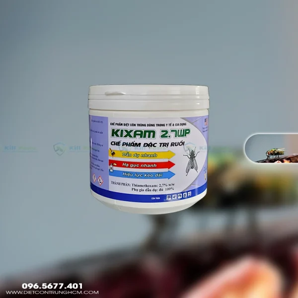 Kixam 2.7WP thuốc diệt ruồi thương hiệu Eachem