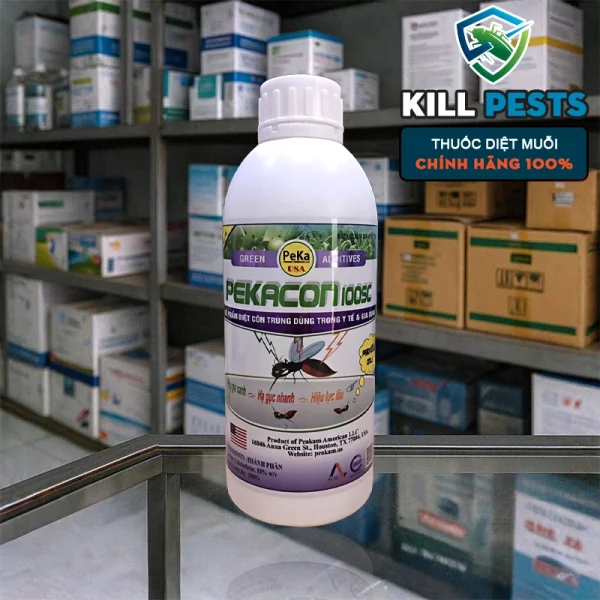 PekaCon 100SC thuốc diệt muỗi, côn trùng nguyên liệu từ USA