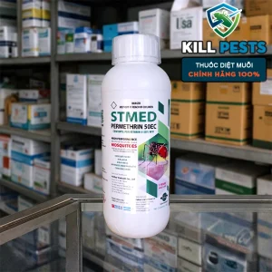 Stmed Permethrin 50EC thuốc diệt muỗi, côn trùng Agropharm (Anh)
