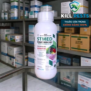 Stmed Permethrin 50EC - Thuốc diệt muỗi, côn trùng Agropharm (Anh)