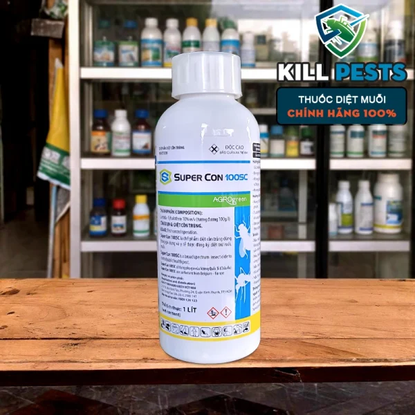 Super Con 100SC - Thuốc diệt muỗi, côn trùng Agro Green - Hình ảnh 2