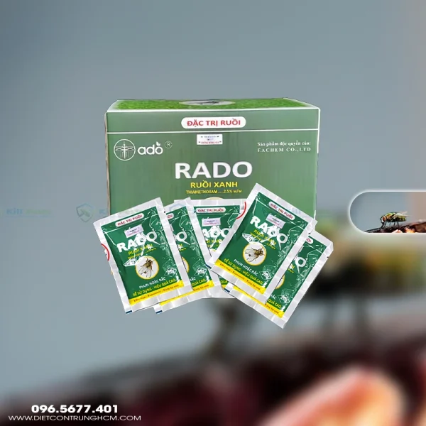 Thuốc diệt ruồi Rado, đặc trị ruồi xanh của Ado