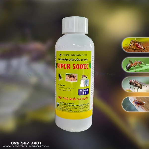 Viper 500EC thuốc diệt ruồi, muỗi và côn trùng Vipesco