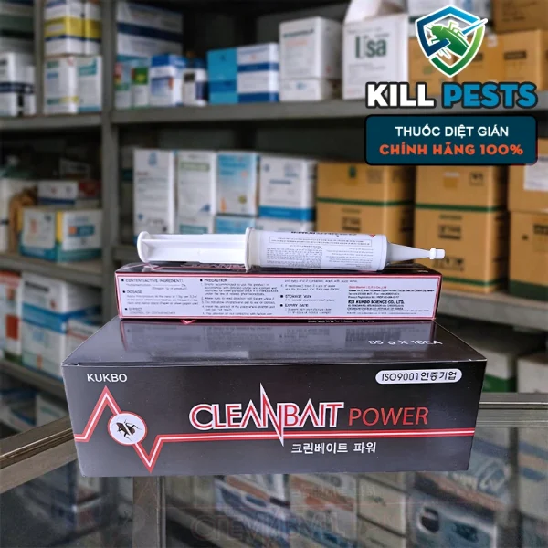 Cleanbait power - Bả diệt gián đức Hàn Quốc