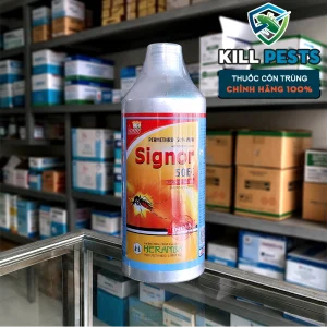 Signor 50EC (Thùng 10 chai 1 lít) - Thuốc diệt muỗi, côn trùng Ấn Độ