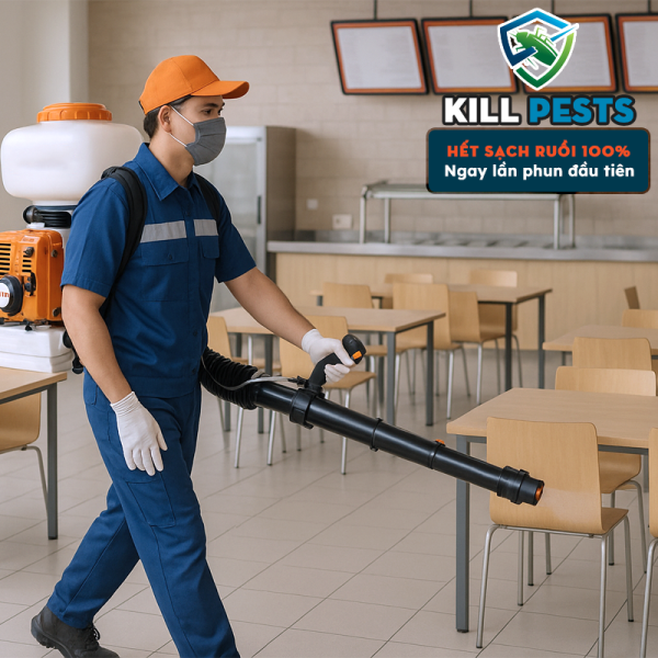 Dịch vụ diệt ruồi (700K) – Hết sạch ruồi 100% sau một lần phun thuốc